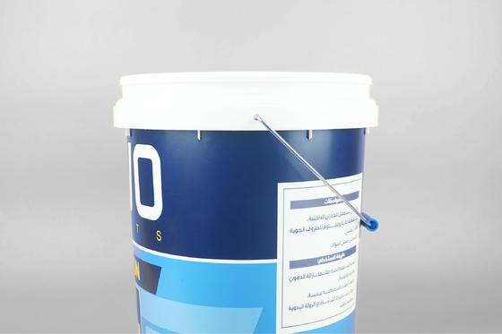 Secchio della pittura del commestibile 20L stampa bianca dello schermo di 5 secchi di gallone