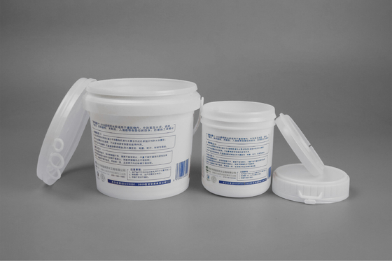 pittura di plastica Pail White Color del secchio di plastica del commestibile di 33oz 1L