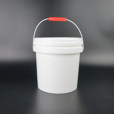 Manico del secchio alimentare in plastica PP/HDPE Disponibile in bianco con coperchio