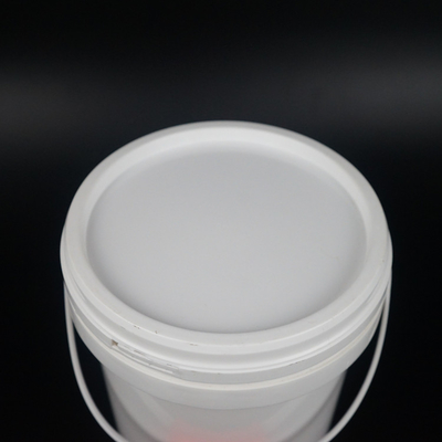 Commestibile Pail Bucket White Round di plastica 3 litri