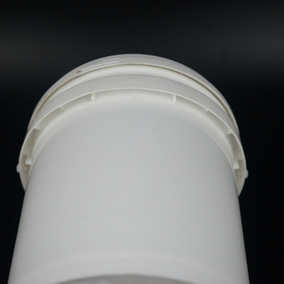 Commestibile Pail Bucket White Round di plastica 3 litri