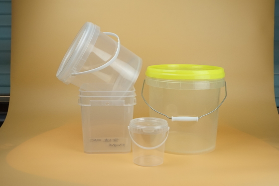 Bottile di plastica trasparente personalizzabile per la conservazione e l'esposizione degli alimenti